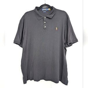 Polo by Ralph Lauren Classic Fit Colored Logo Embroidery Cotton Polo Shirt Sz XL